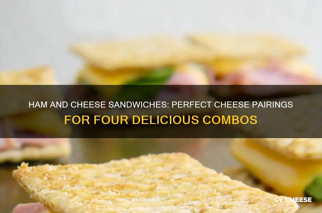 what kind of cheeses is ham good with four sandwiches
