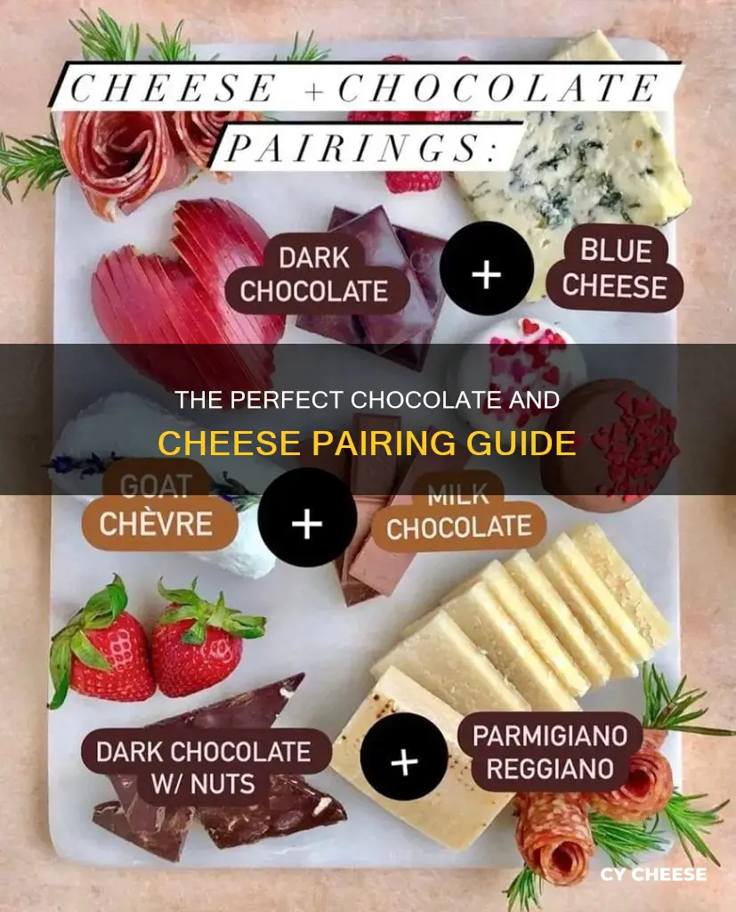 what kind of chocolate pairs with cheese