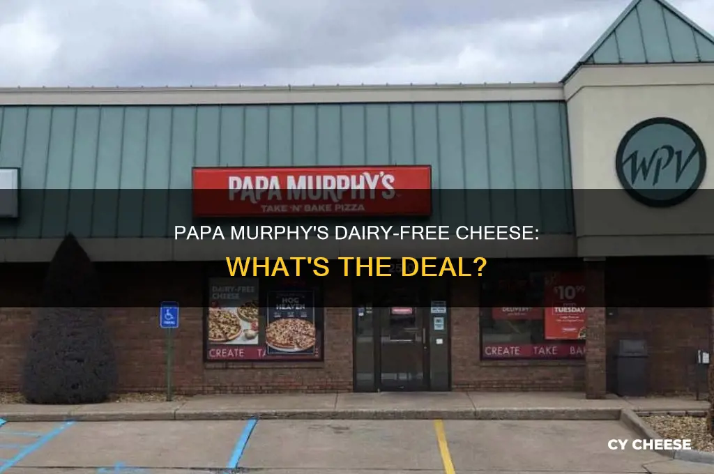 what kind of dairy free cheese does papa murphy