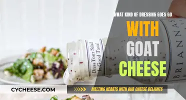 Goat Cheese Delicacy: Best Dressing Pairings Revealed