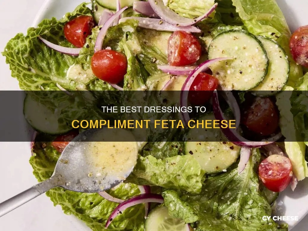 what kind of dressing goes with feta cheese