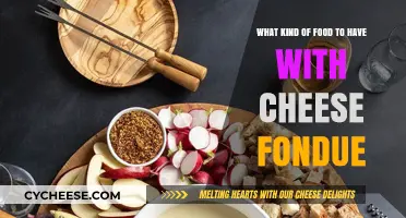 Cheese Fondue: Delicious Accompaniments for a Tasty Treat