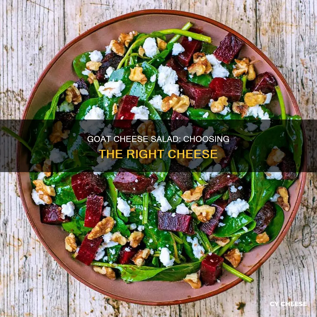 what kind of goat cheese for salad
