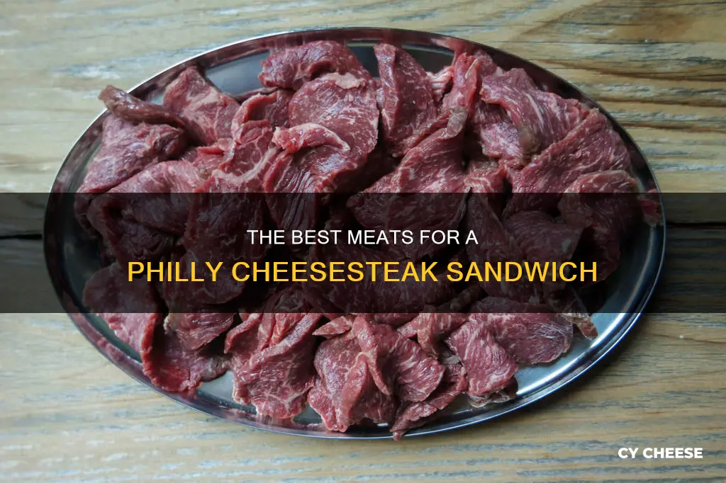 what kind of meat for a philly cheese steak