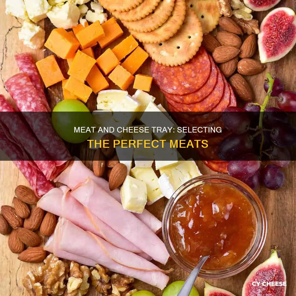 what kind of meat on a meat and cheese tray