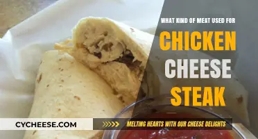Chicken Cheese Steak: What's the Best Meat?