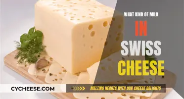 The Milk Behind Swiss Cheese's Unique Flavor