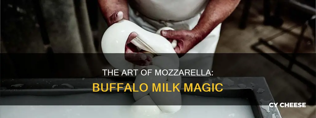 what kind of milk is buffalo mozzarella cheese made from