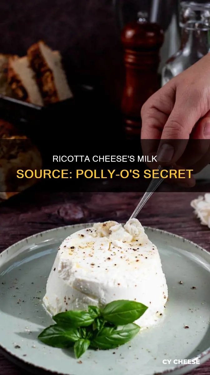 what kind of milk is in polly-o ricotta cheese
