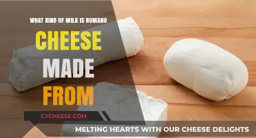 Romano Cheese: Unveiling the Milk Mystery