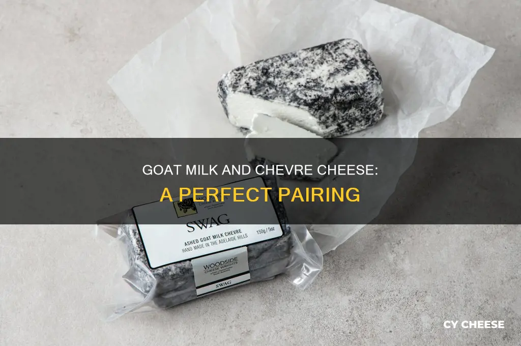 what kind of milk is used in chevre cheese
