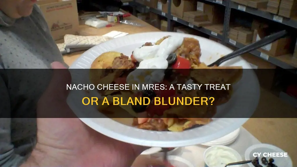 what kind of nacho cheese is in mre