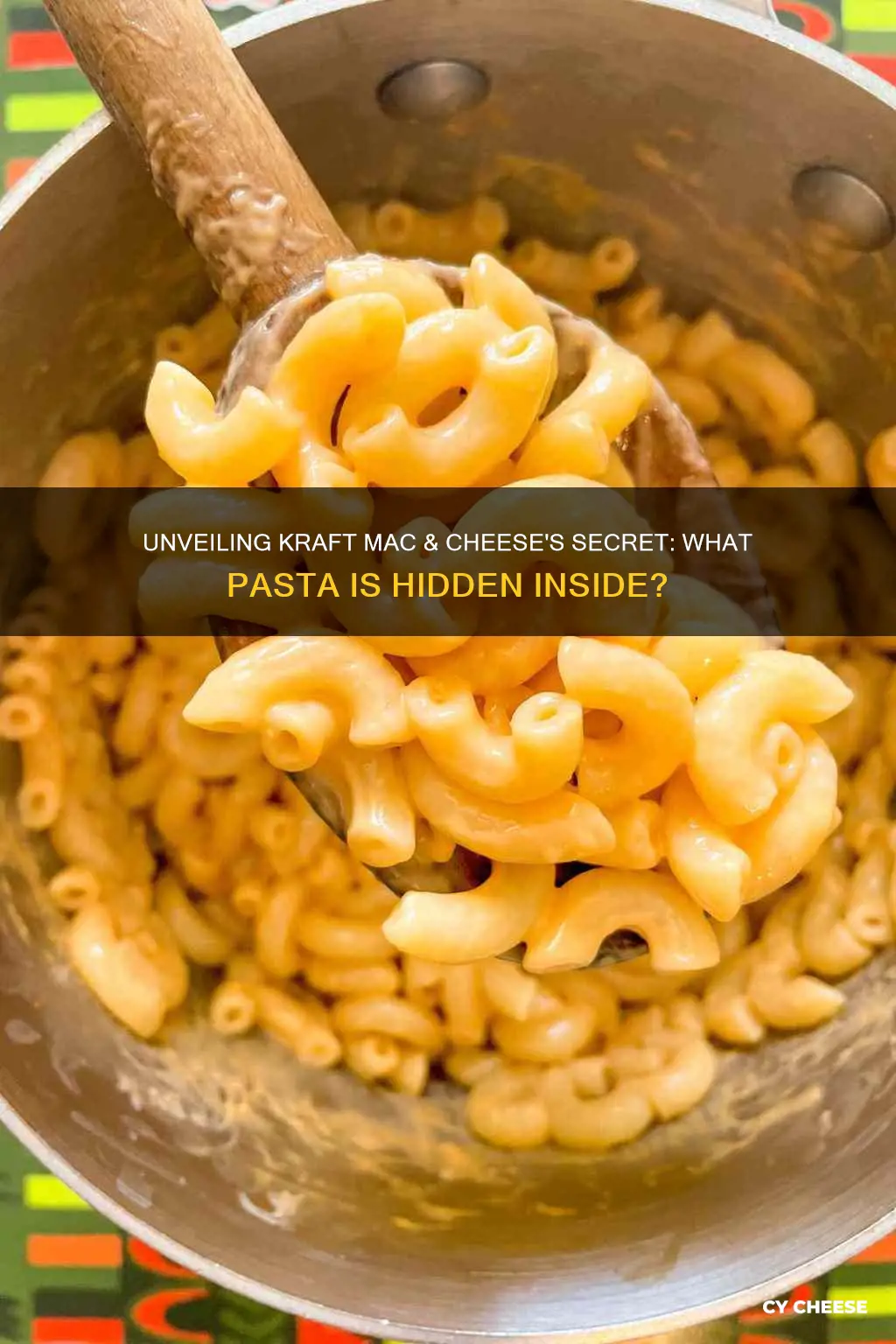 what kind of pasta is in kraft macaroni and cheese