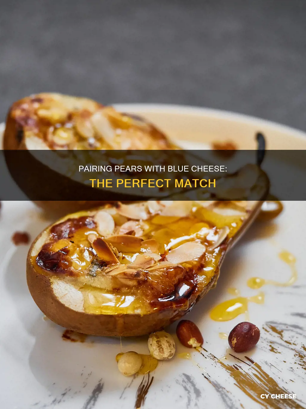 what kind of pear with blue cheese