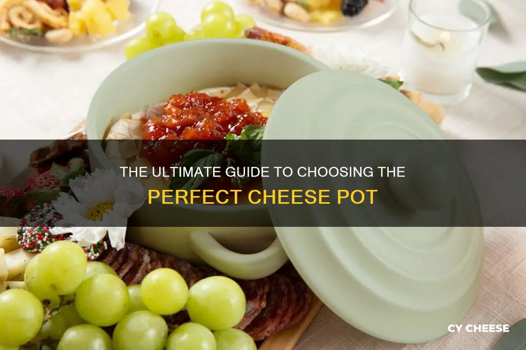 what kind of pot for cheese