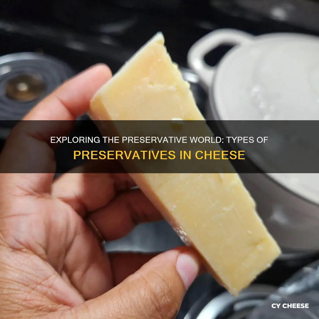 what kind of preservatives are there in cheese