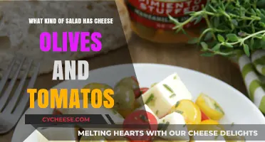 Cheesy Olive Tomato Salad: A Mediterranean Delight