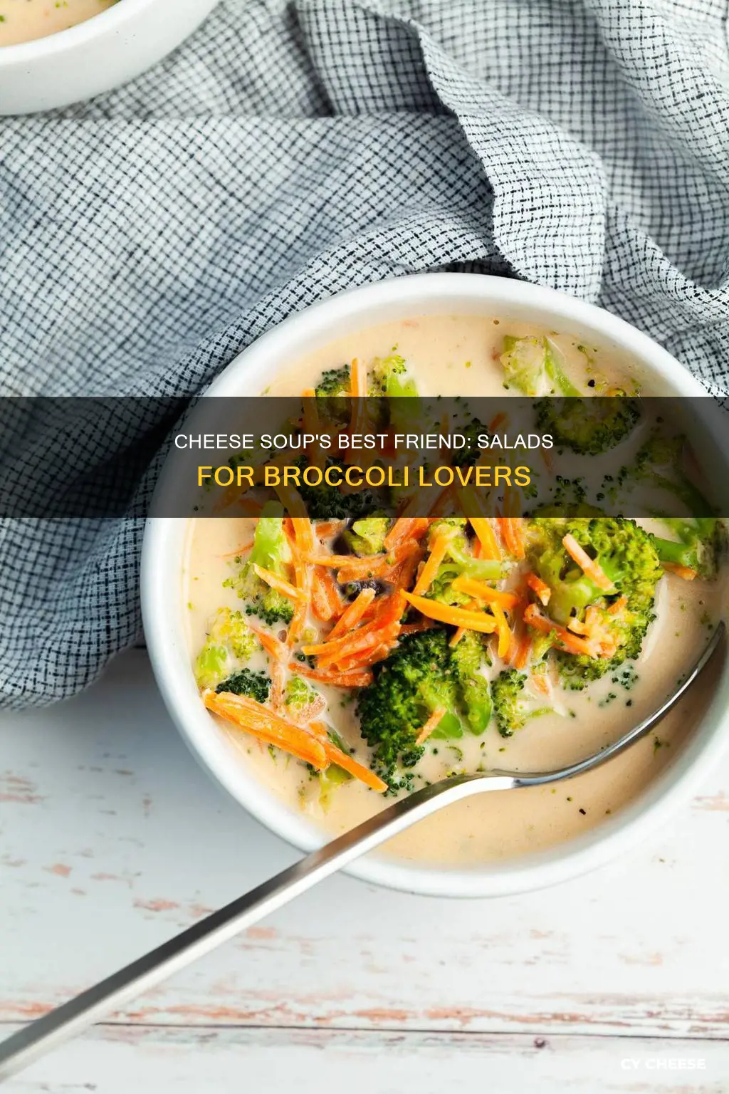 what kind of salads to pair with broccoli cheese soup