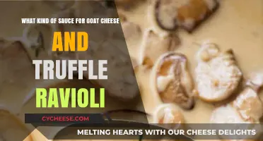 Ravioli Bliss: Sauce Secrets for Goat Cheese and Truffles