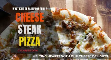The Perfect Sauce for a Philly Cheesesteak Pizza