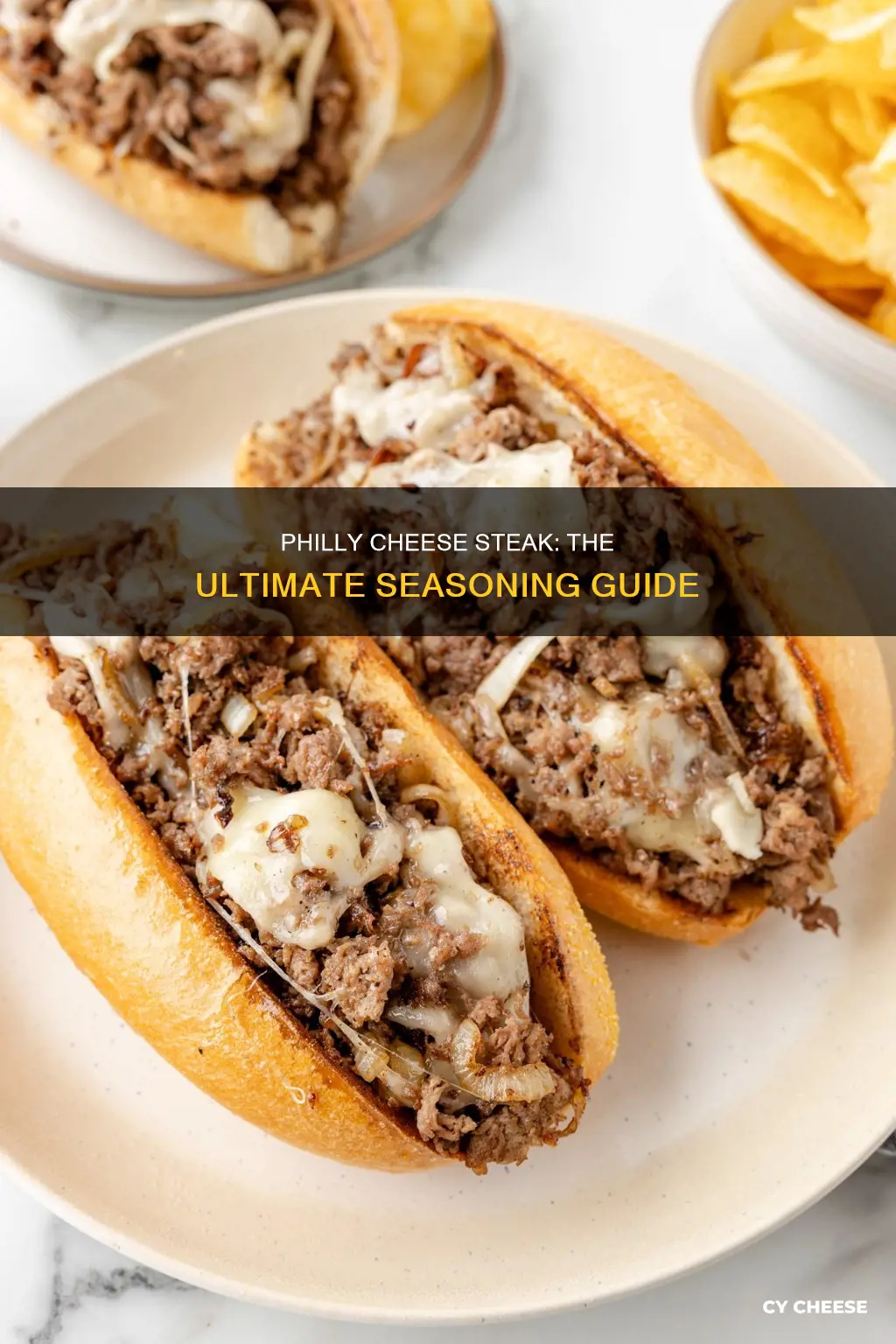 what kind of seasoning to put on philly cheese steak