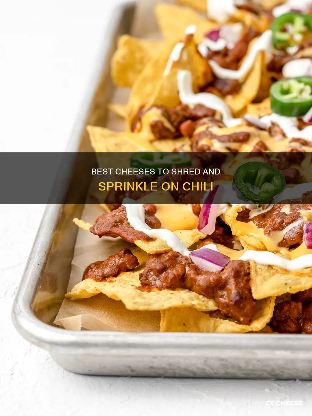 what kind of shredded cheese for chili