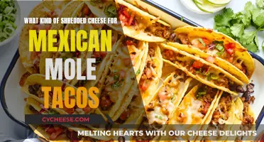 Cheese Options for Mexican Mole Tacos