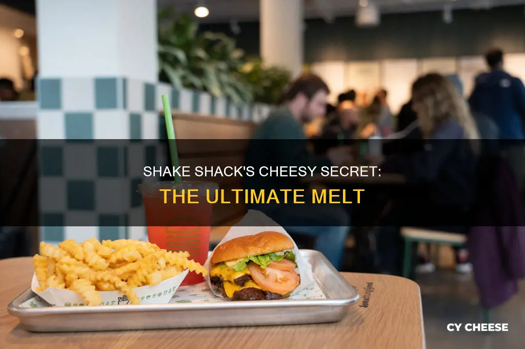 what kind of sliced cheese being used by shake shack