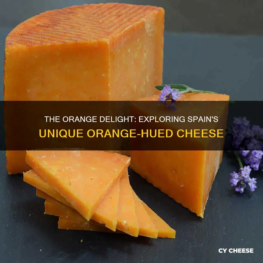 what kind of spanish cheese is orange