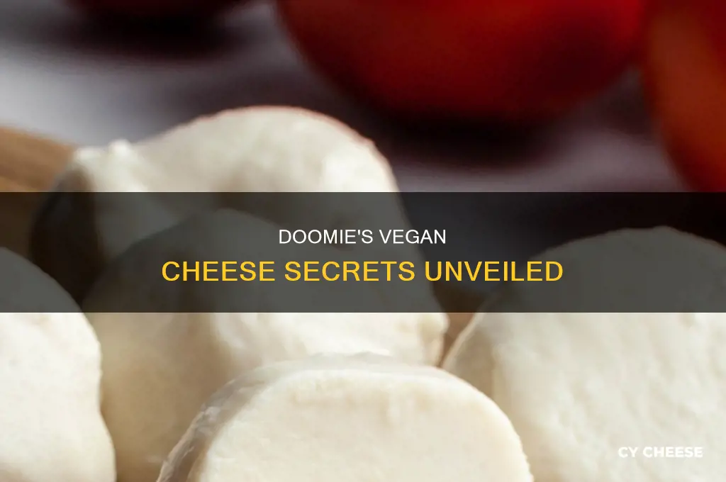 what kind of vegan cheese does doomies use