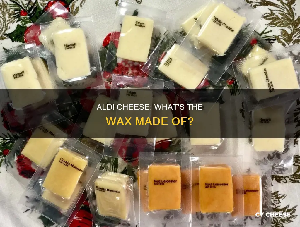 what kind of wax is aldi cheese in