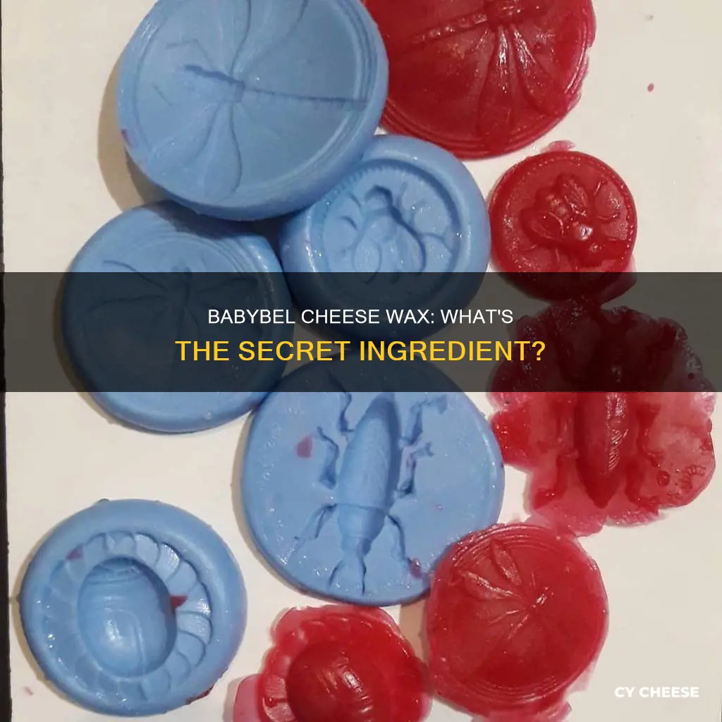 what kind of wax is on babybel cheese
