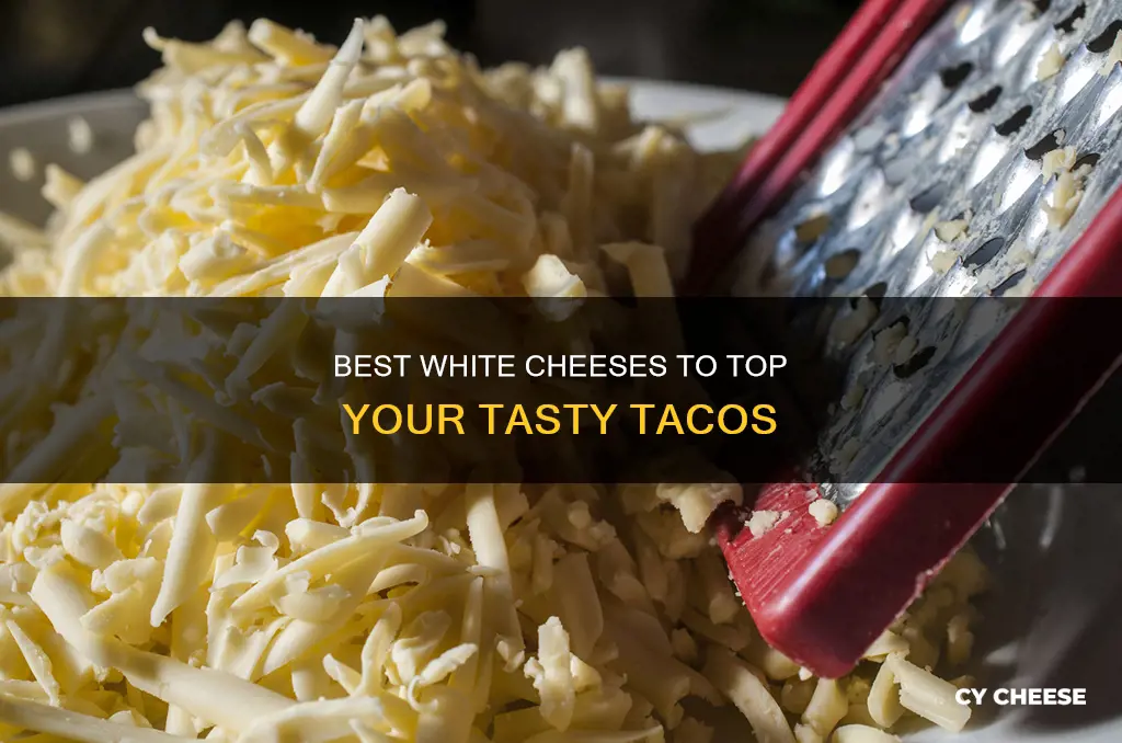 what kind of white cheese goes on tacos