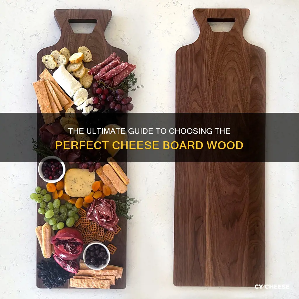 what kind of wood is a cheese board