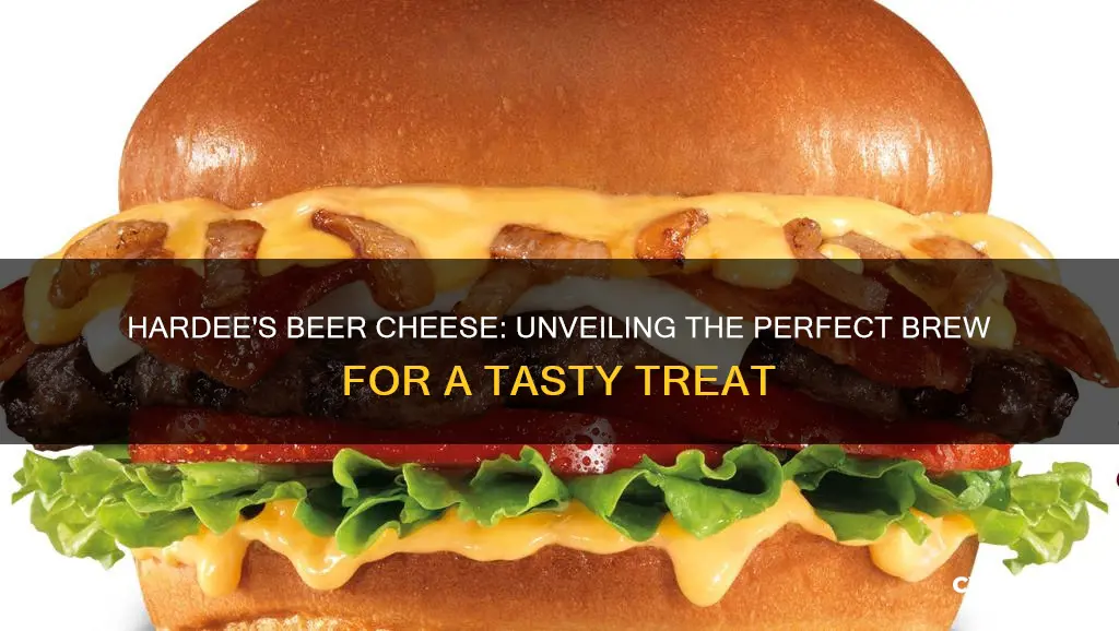 what kind off beer is in hardees beer cheese