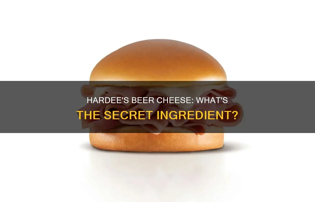 what kind off beer is in hardees beer cheese