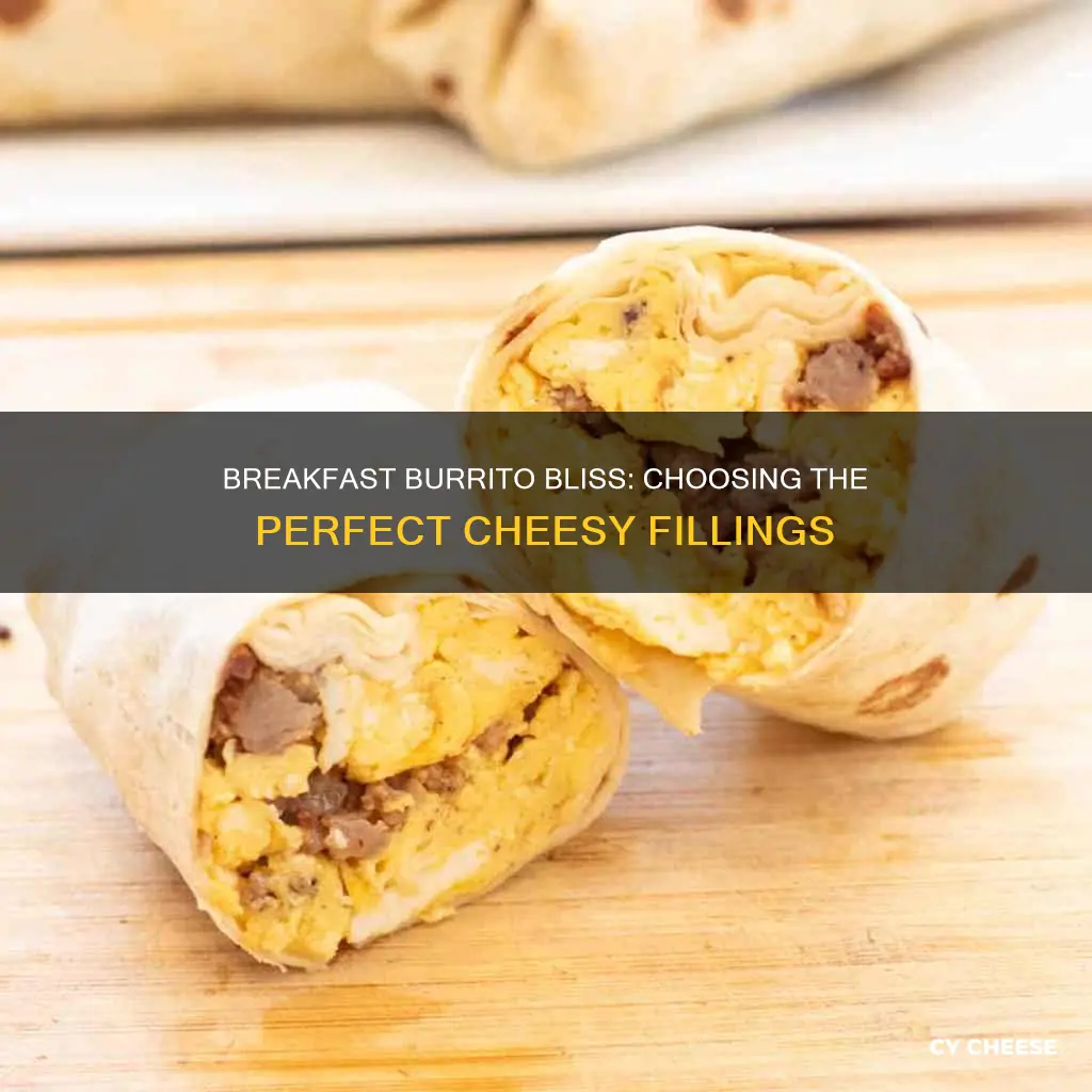 what kinda cheese for breakfast burrito