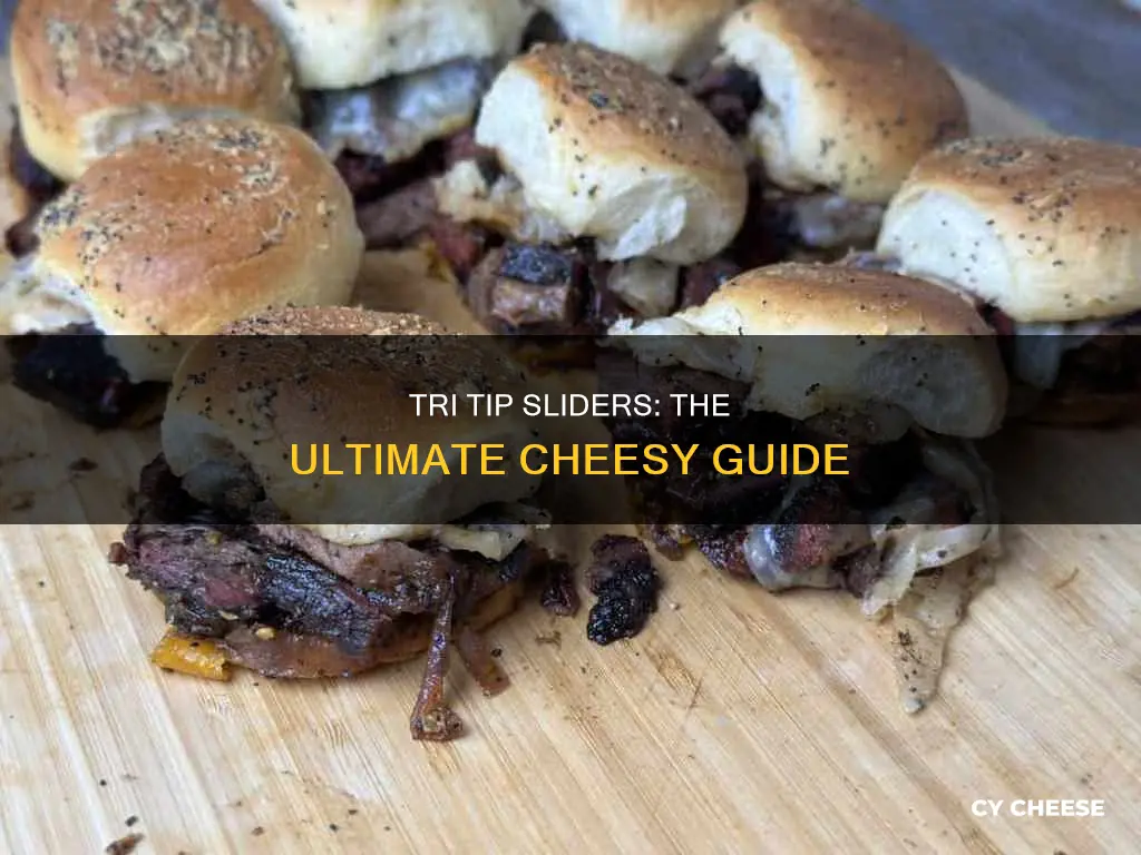 what kinda of cheese for tri tip sliders