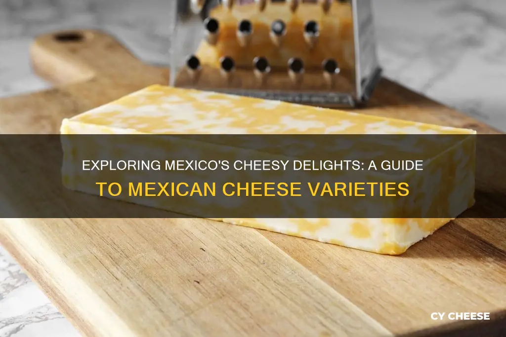 what kinds of cheese are in mexican cheese