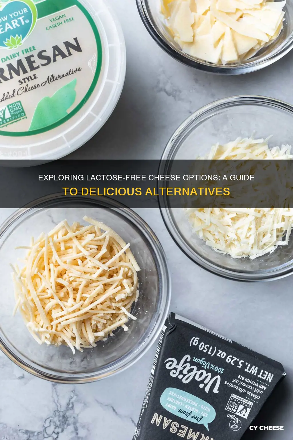 what kinds of cheese are lactose free