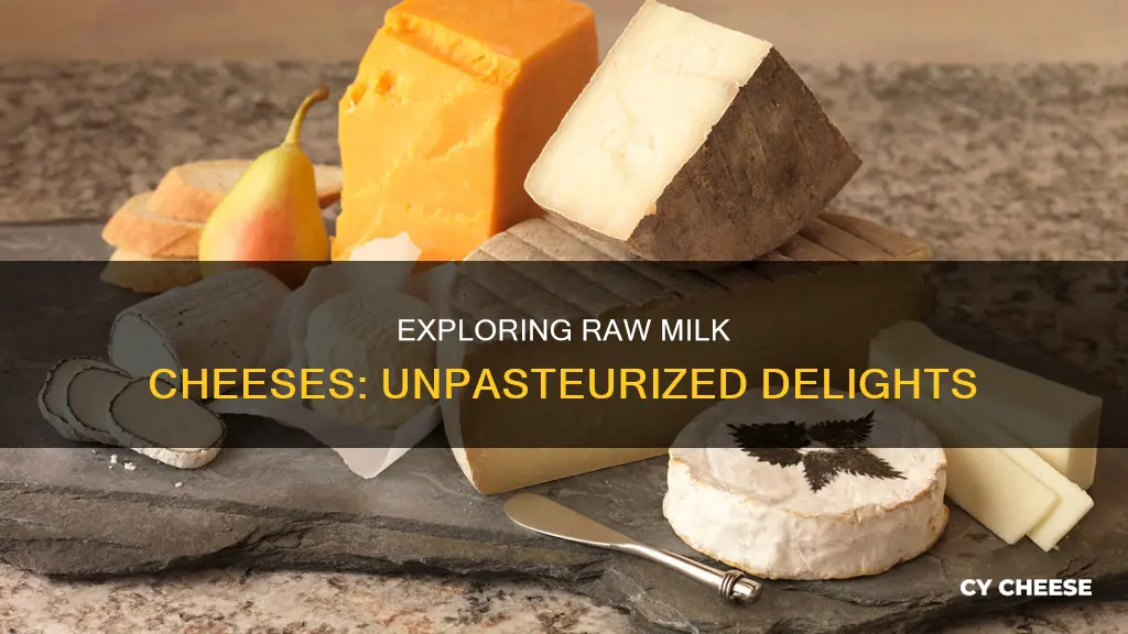 what kinds of cheeses are ot pasteurized