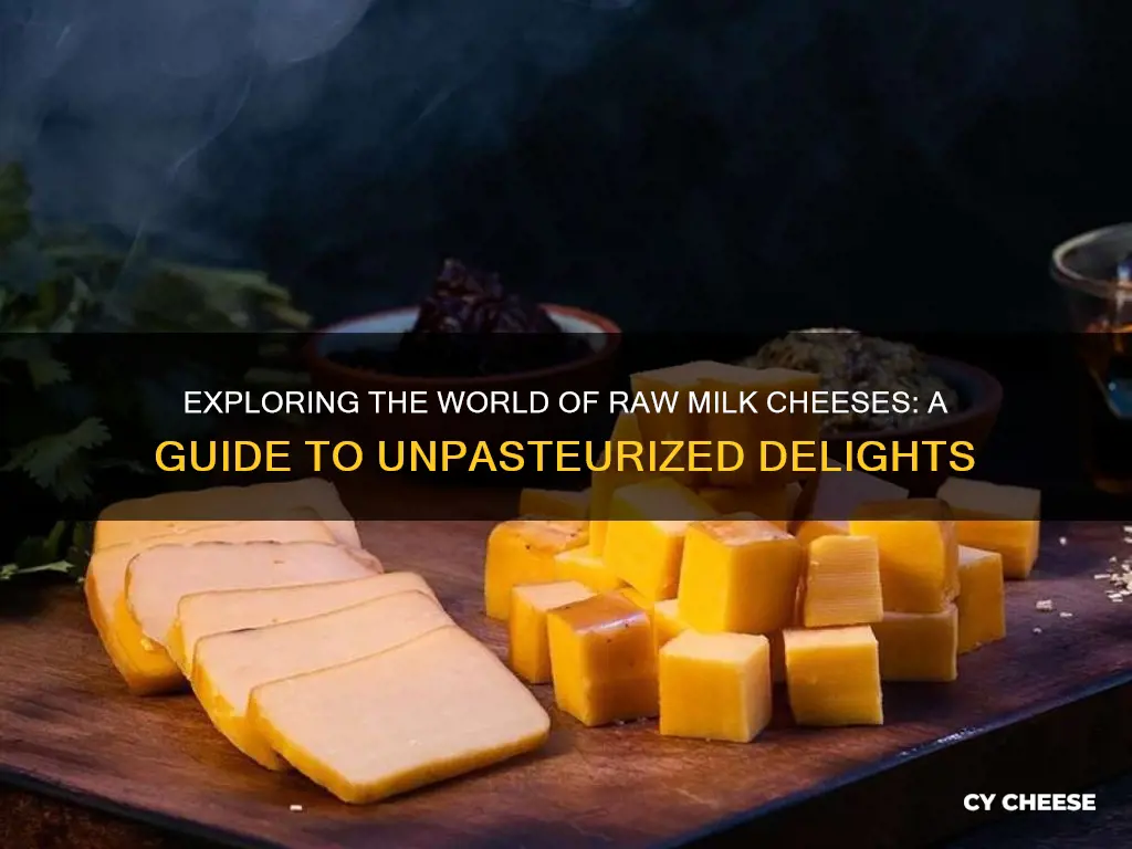 what kinds of cheeses are unpasteurized