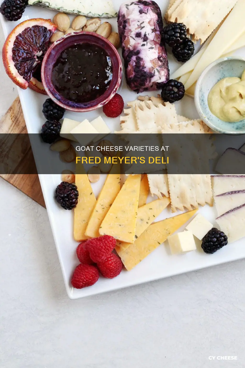 what kinds of goat cheese does fred meyers sell