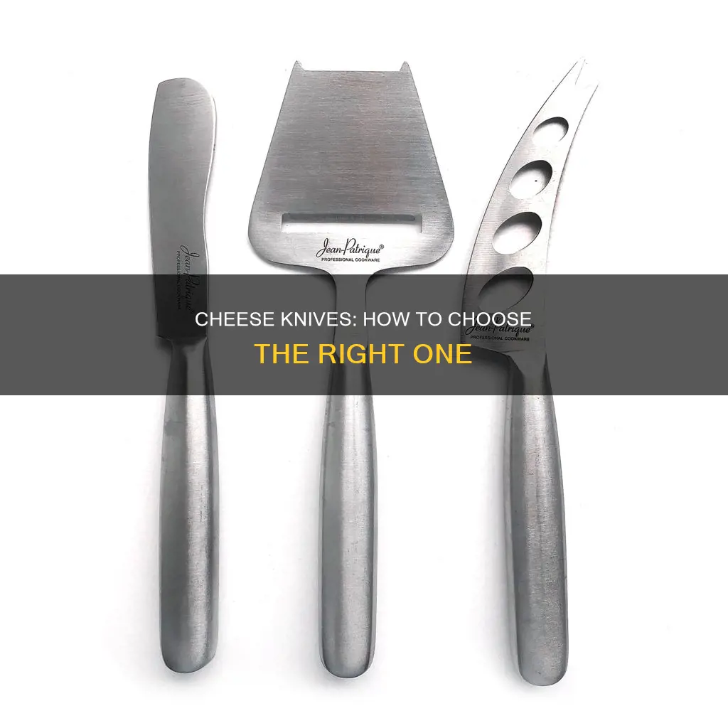 what knife to cut cheese serving