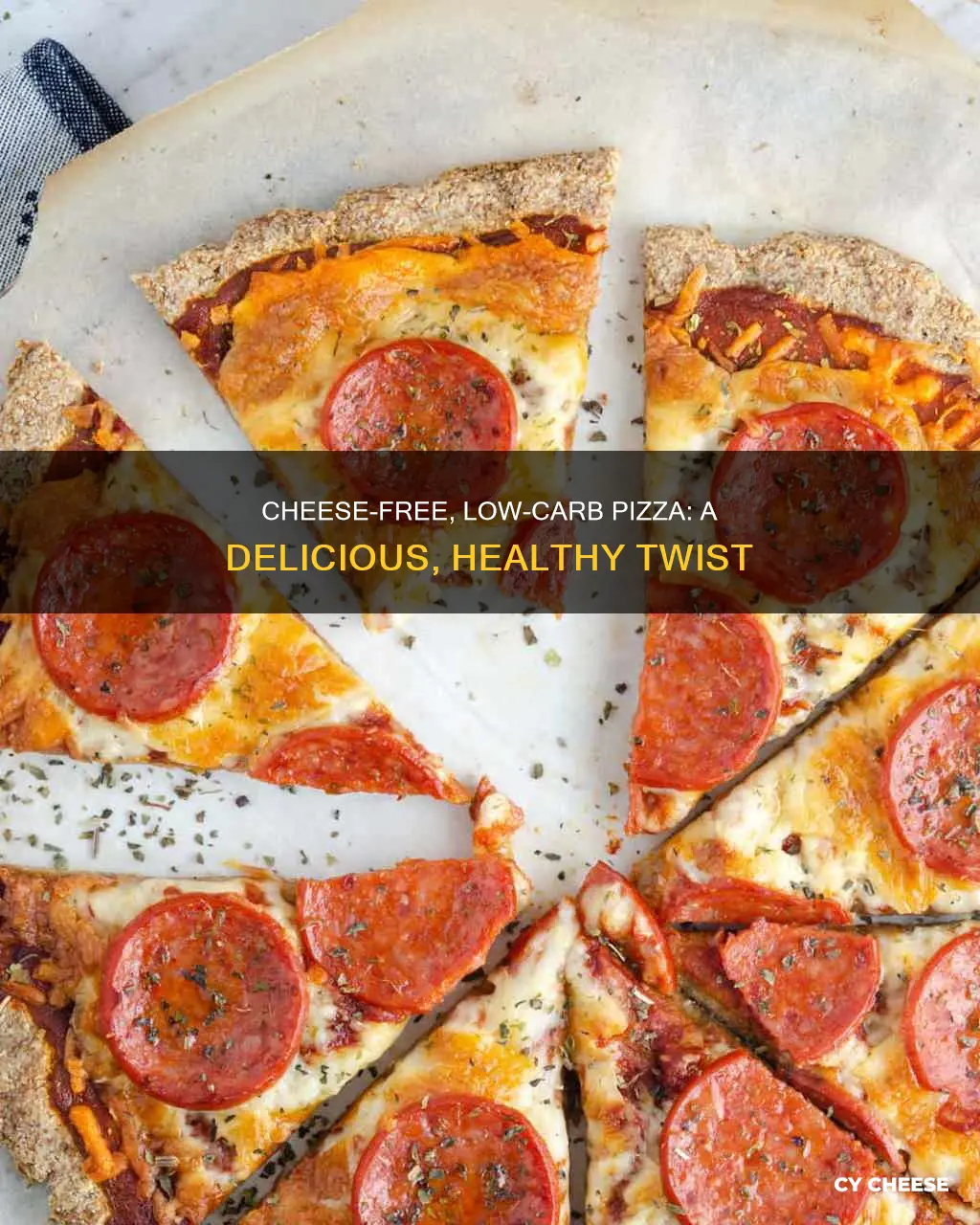 what low carb pizza crust has no cheese