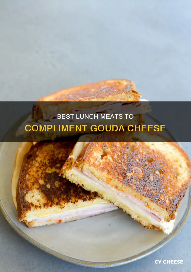 what lunch meat goes with gouda cheese