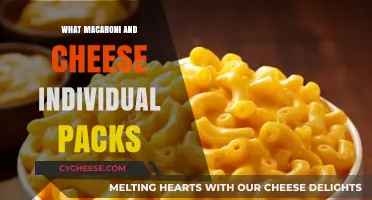 Mac and Cheese: Individual Pack Options