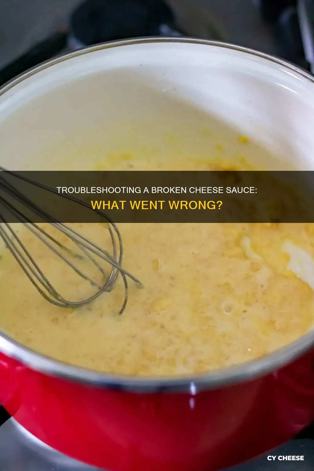 what made my cheese sauce break