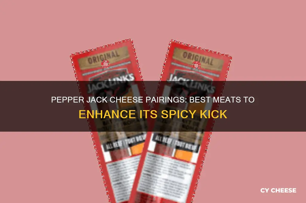 what meat does pepper jack cheese go well with