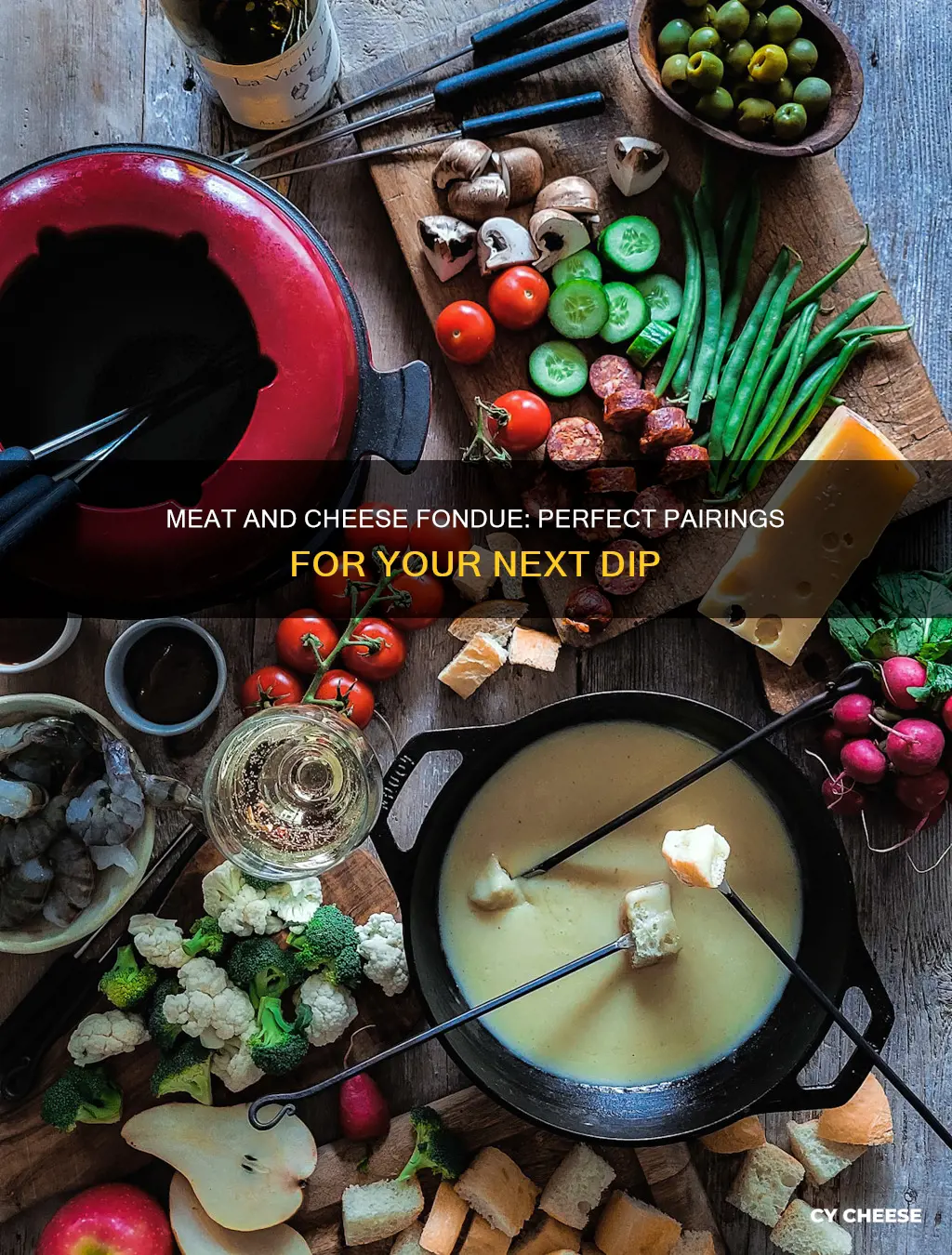 what meat goes well with cheese fondue